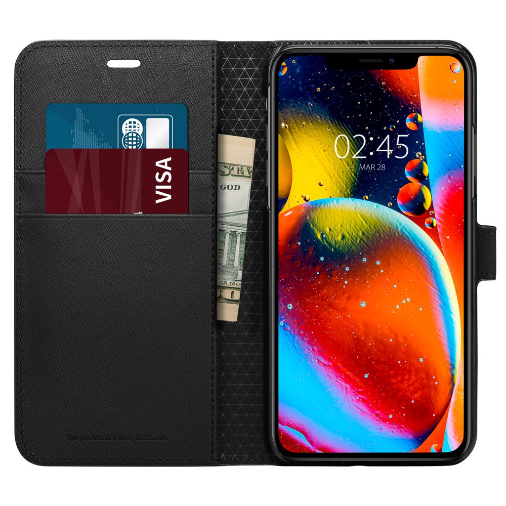 Spigen Wallet S, black - iPhone 11 Pro (2)