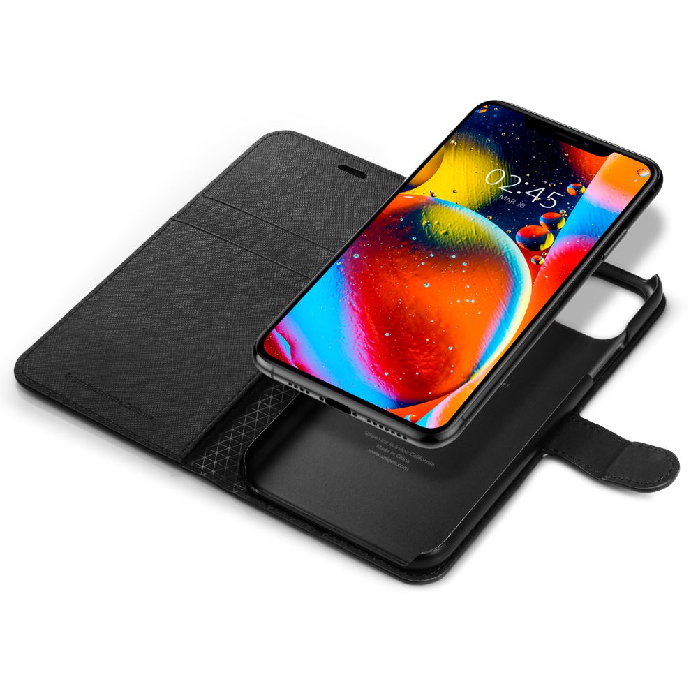 Spigen Wallet S, black - iPhone 11 Pro (6)