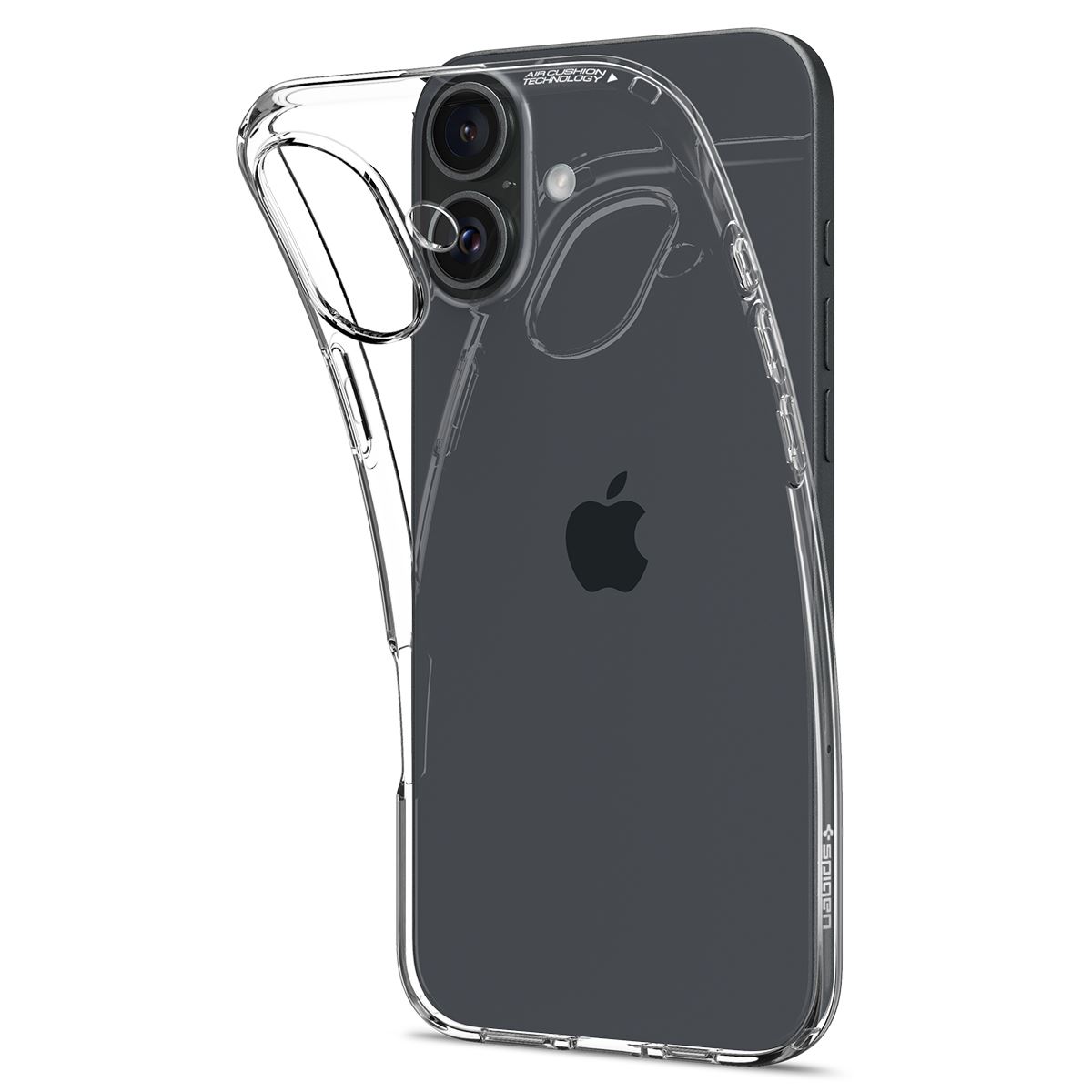 Spigen Crystal Flex, crystal clear - iPhone 16 Plus (5)