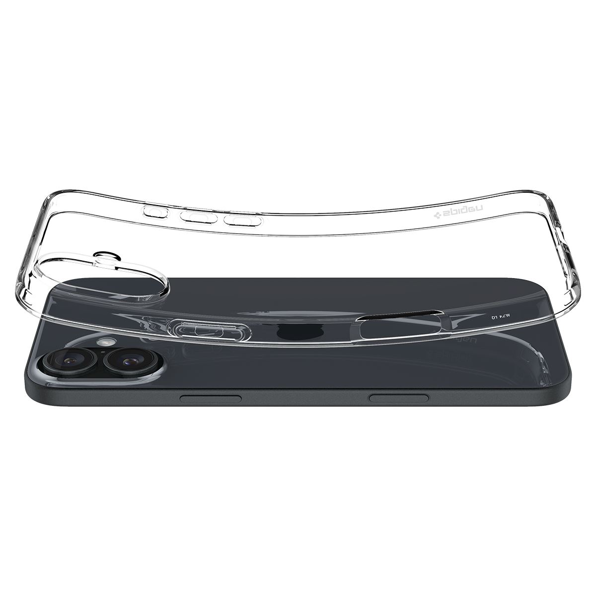 Spigen Crystal Flex, crystal clear - iPhone 16 Plus (7)