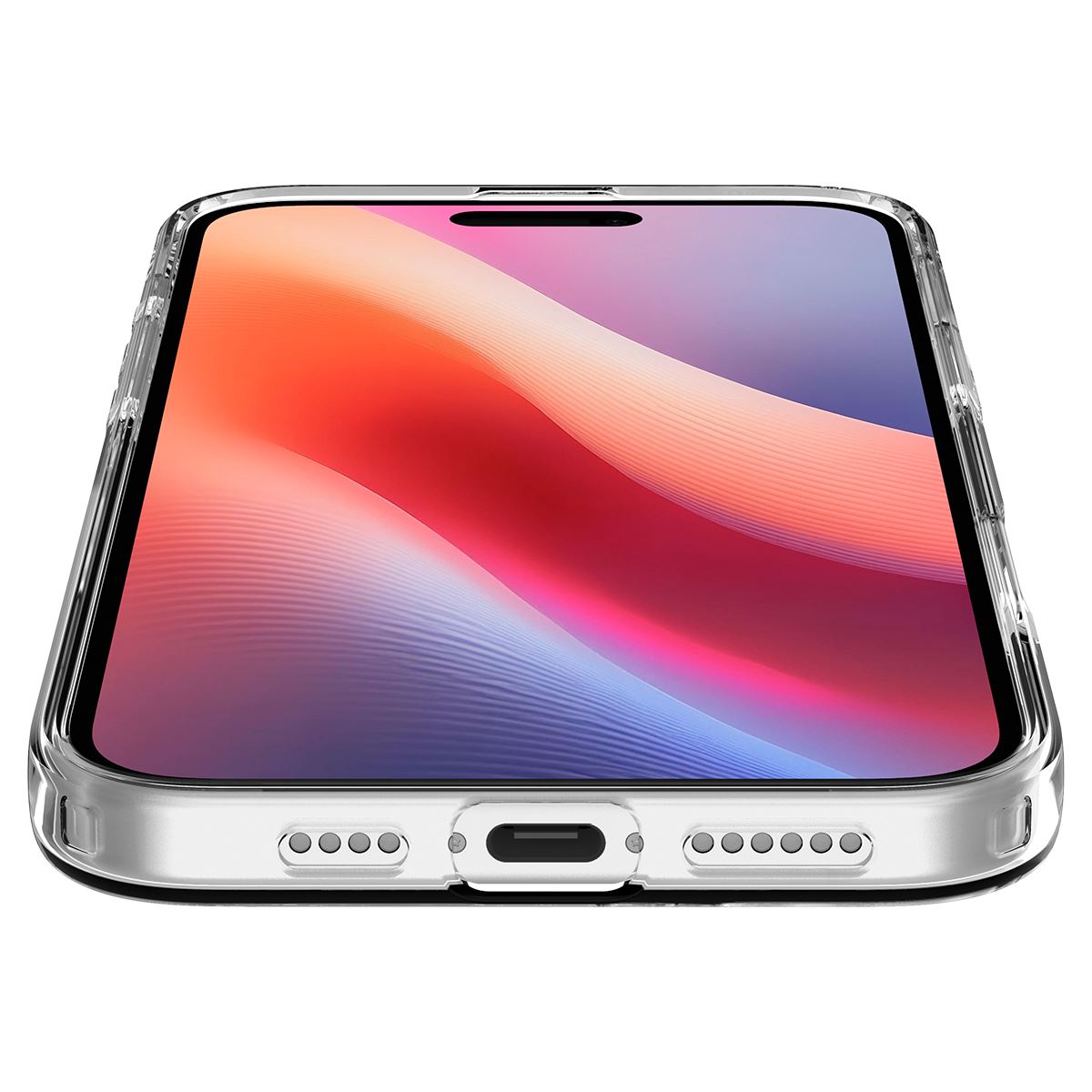 Spigen Crystal Flex, crystal clear - iPhone 16 Plus (9)