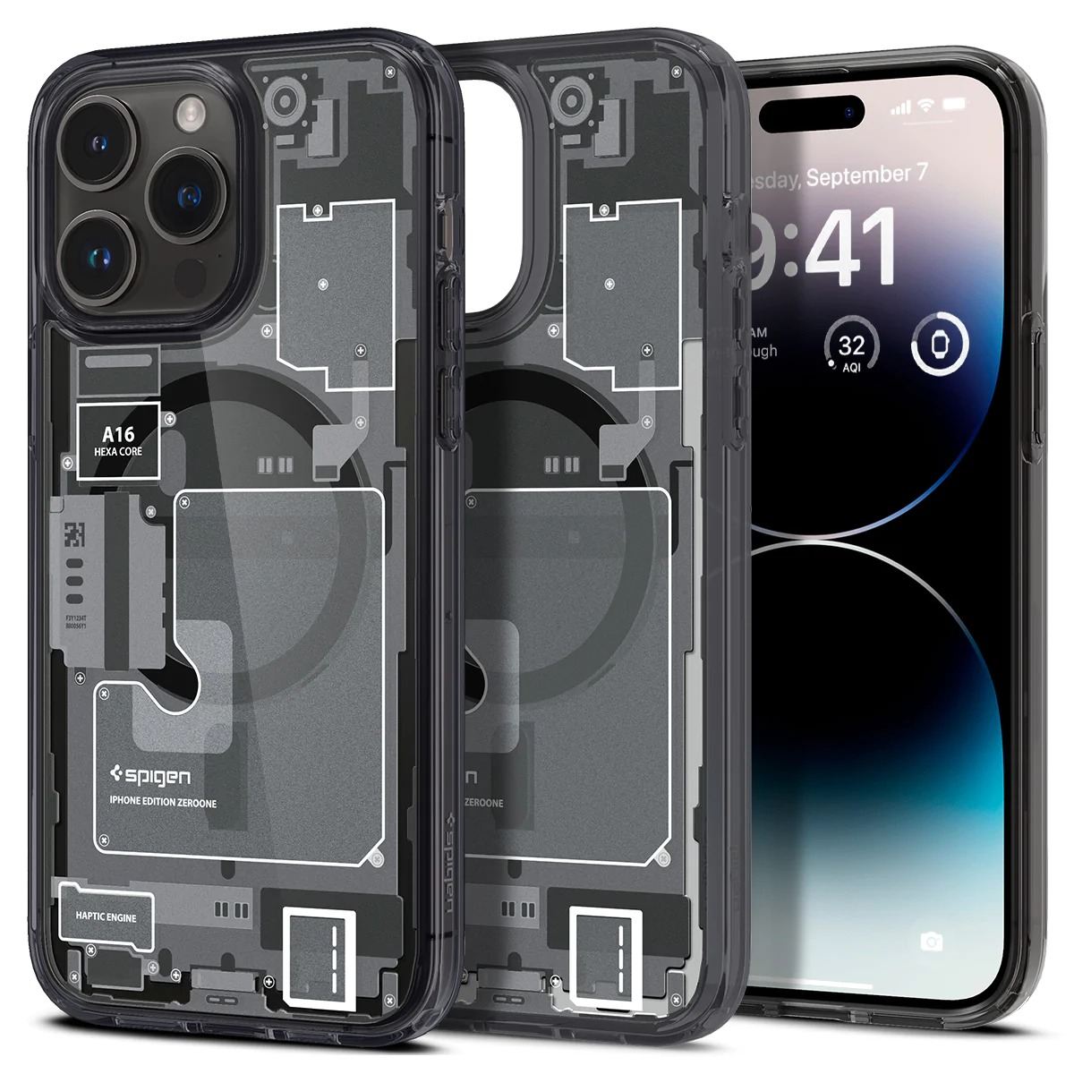 Spigen Ultra Hybrid MagSafe, zero one - iPhone 14 Pro Max (1)