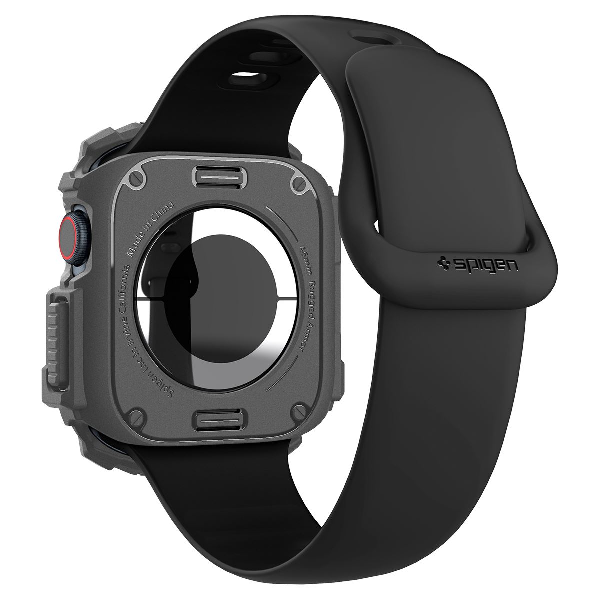 Spigen Rugged Armor, dark gray - Apple Watch 11/10 46mm (3)