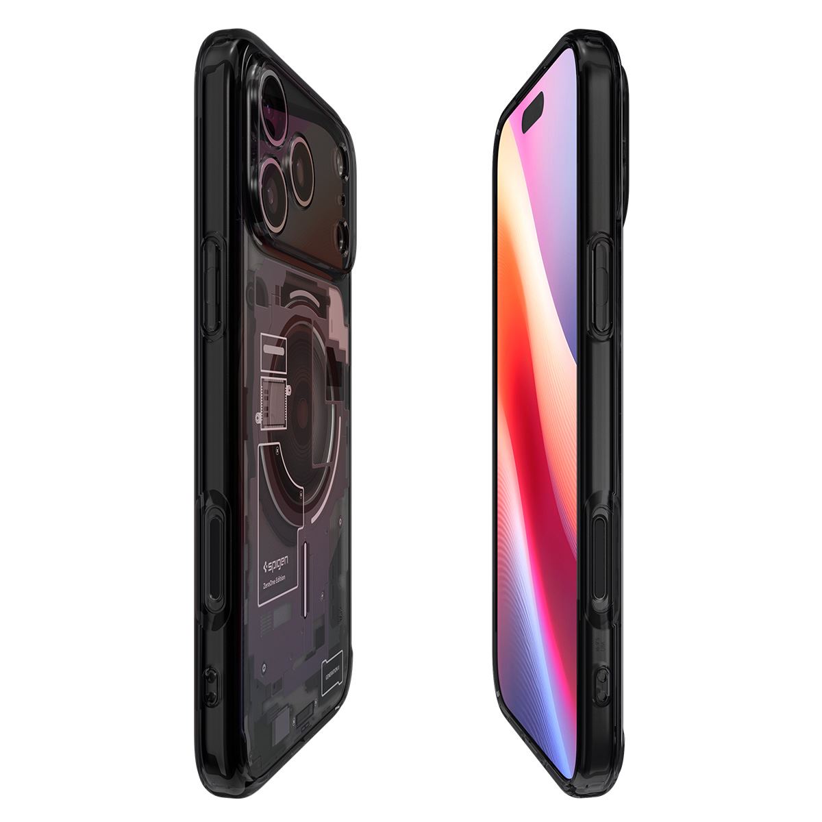 Spigen Ultra Hybrid MagSafe, zero one black - iPhone 17 Pro (6)