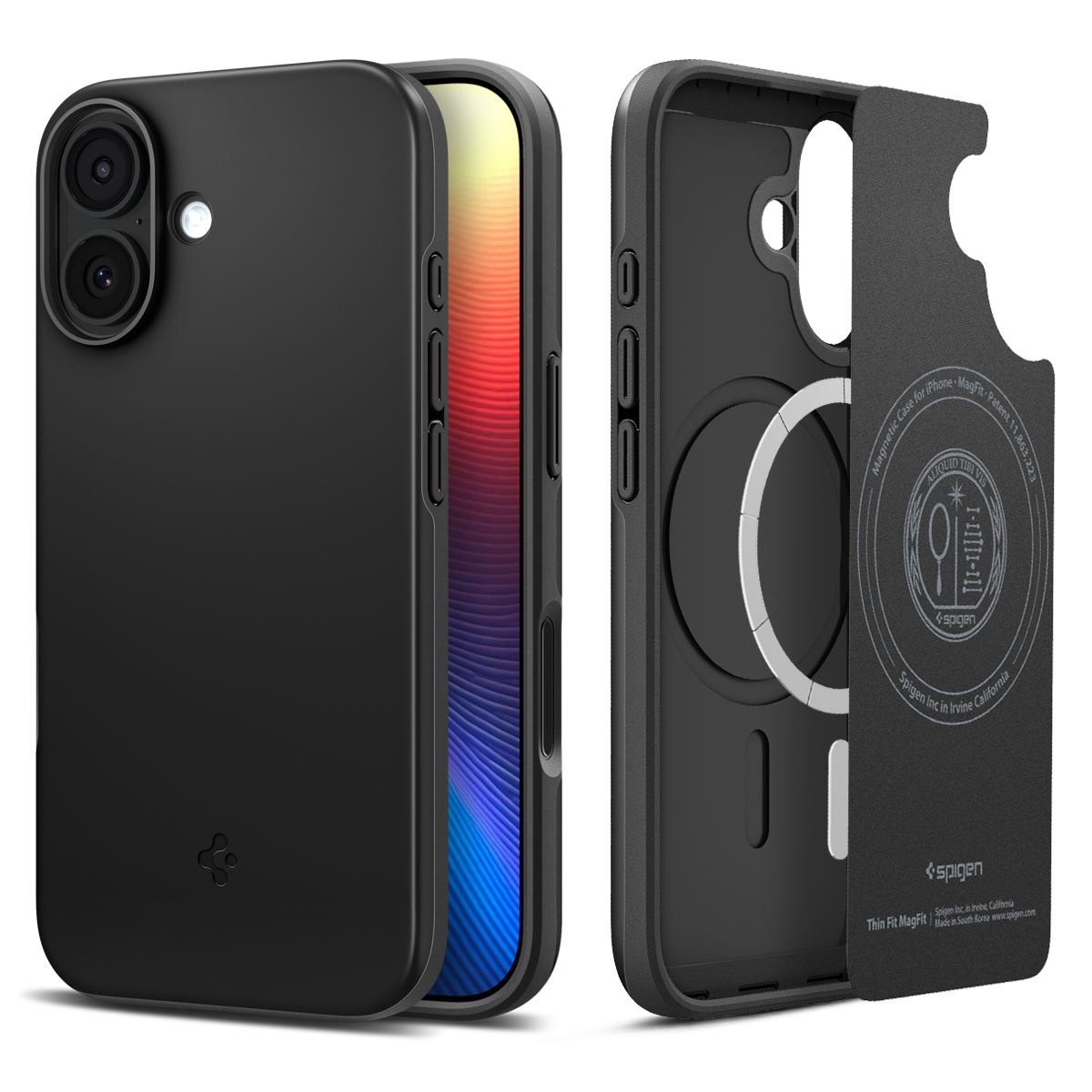 Spigen Thin Fit MagSafe, black - iPhone 17 (11)