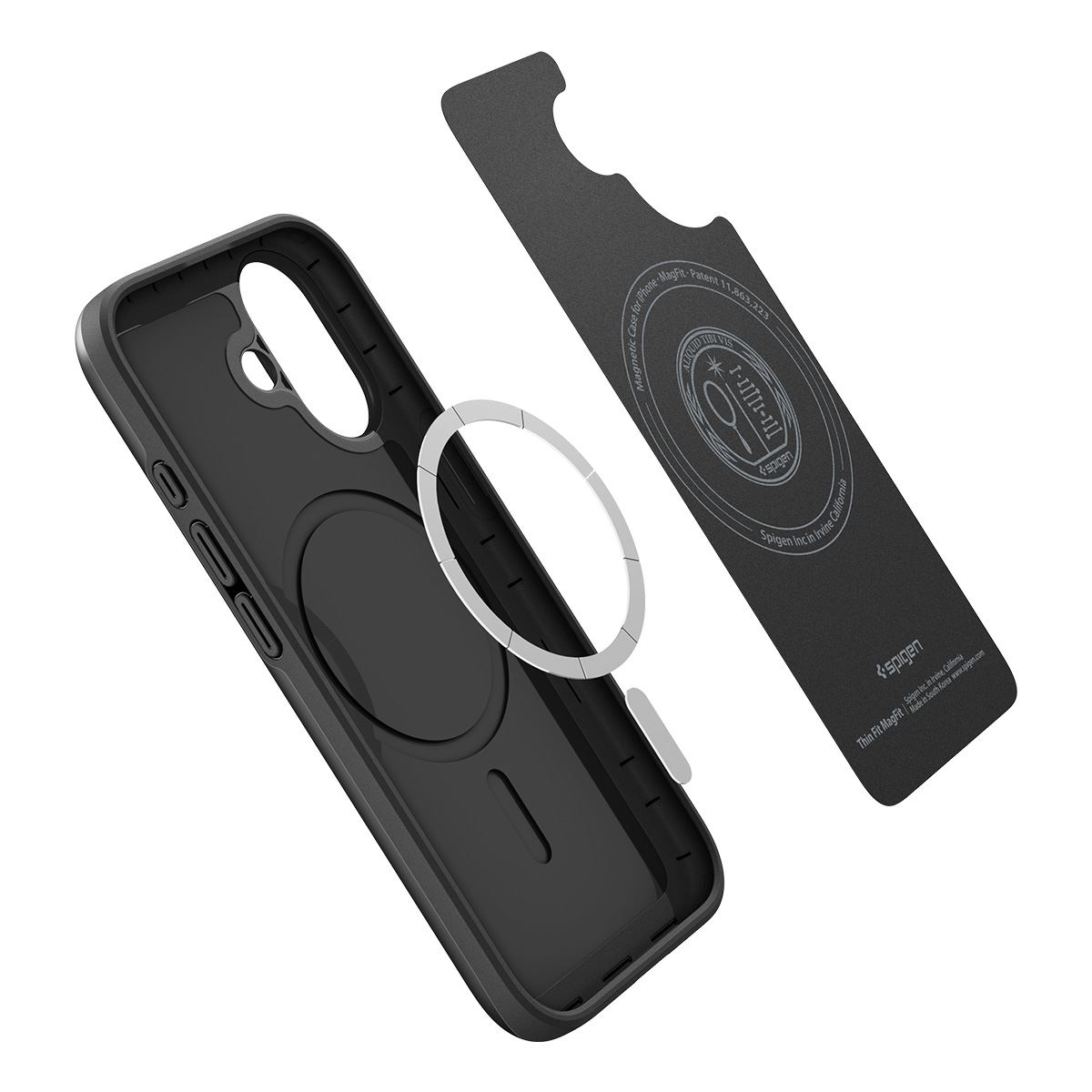 Spigen Thin Fit MagSafe, black - iPhone 17 (6)
