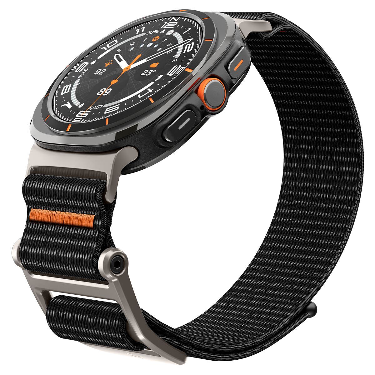 Spigen DuraPro Flex, black - Samsung Galaxy Watch Ultra (10)