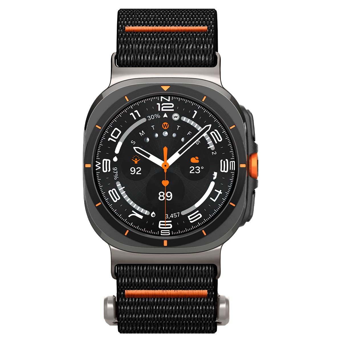 Spigen DuraPro Flex, black - Samsung Galaxy Watch Ultra (11)