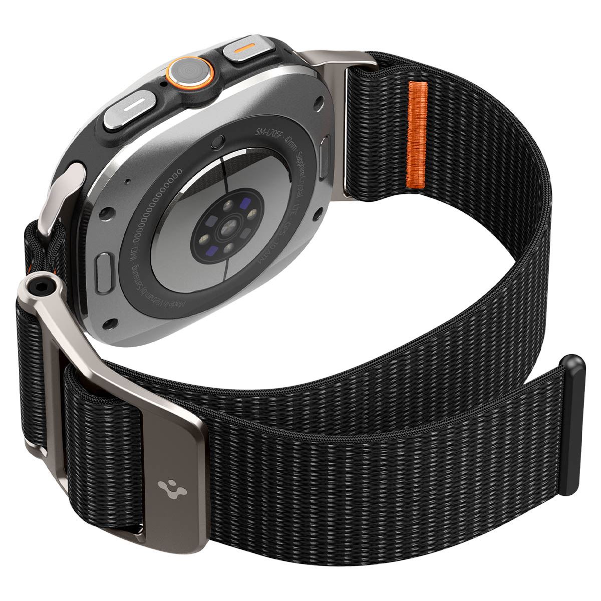 Spigen DuraPro Flex, black - Samsung Galaxy Watch Ultra (5)
