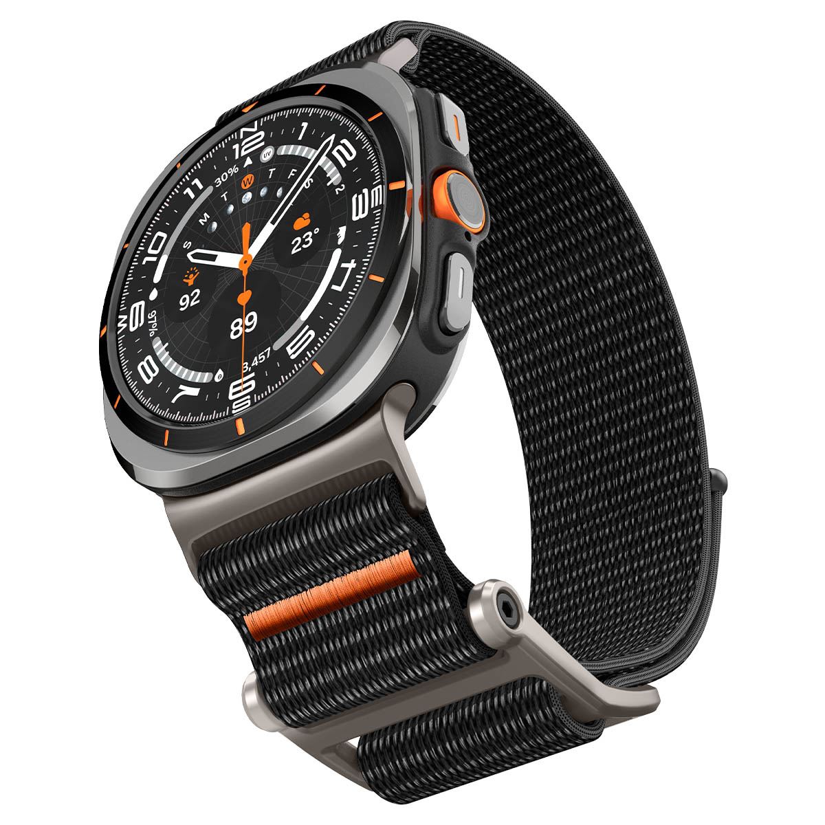 Spigen DuraPro Flex, black - Samsung Galaxy Watch Ultra (8)