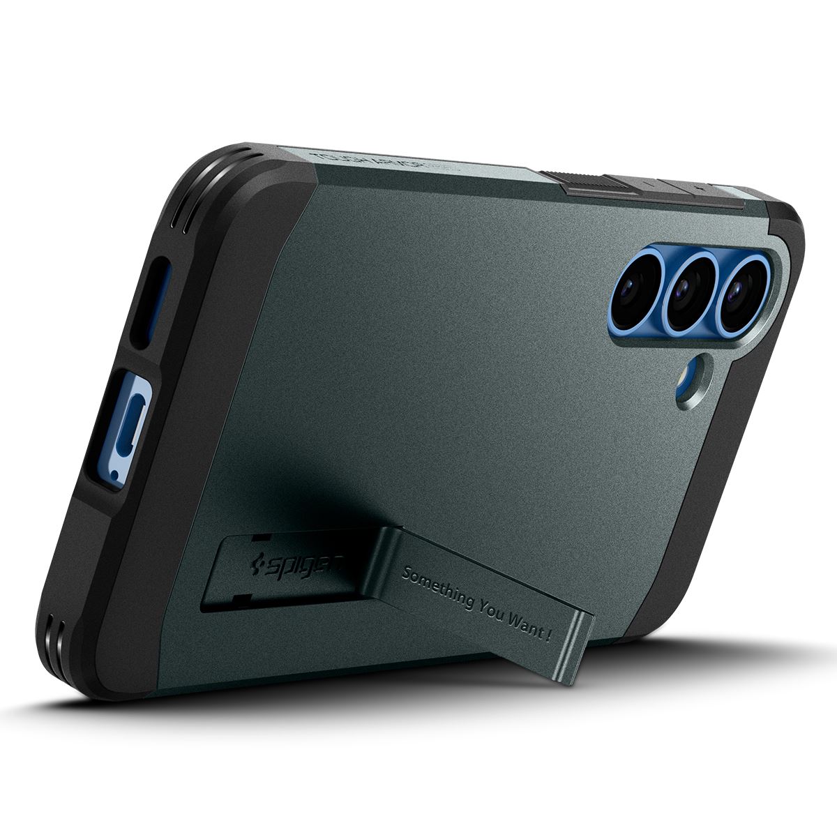 Spigen Tough Armor MagSafe, abyss green - Samsung Galaxy S25+ (13)