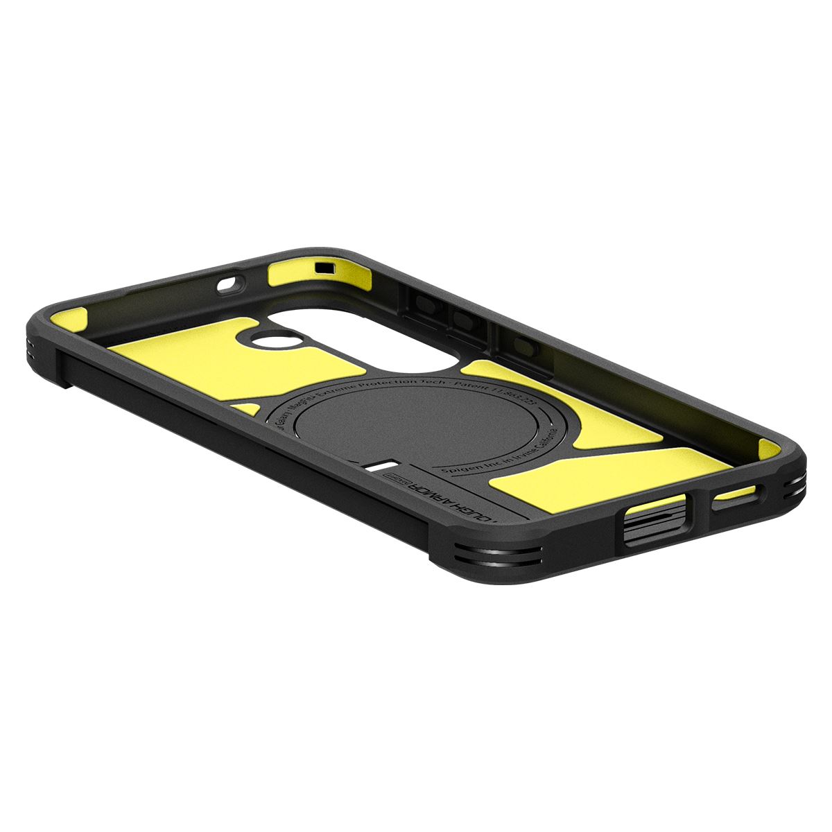 Spigen Tough Armor MagSafe, abyss green - Samsung Galaxy S25+ (6)