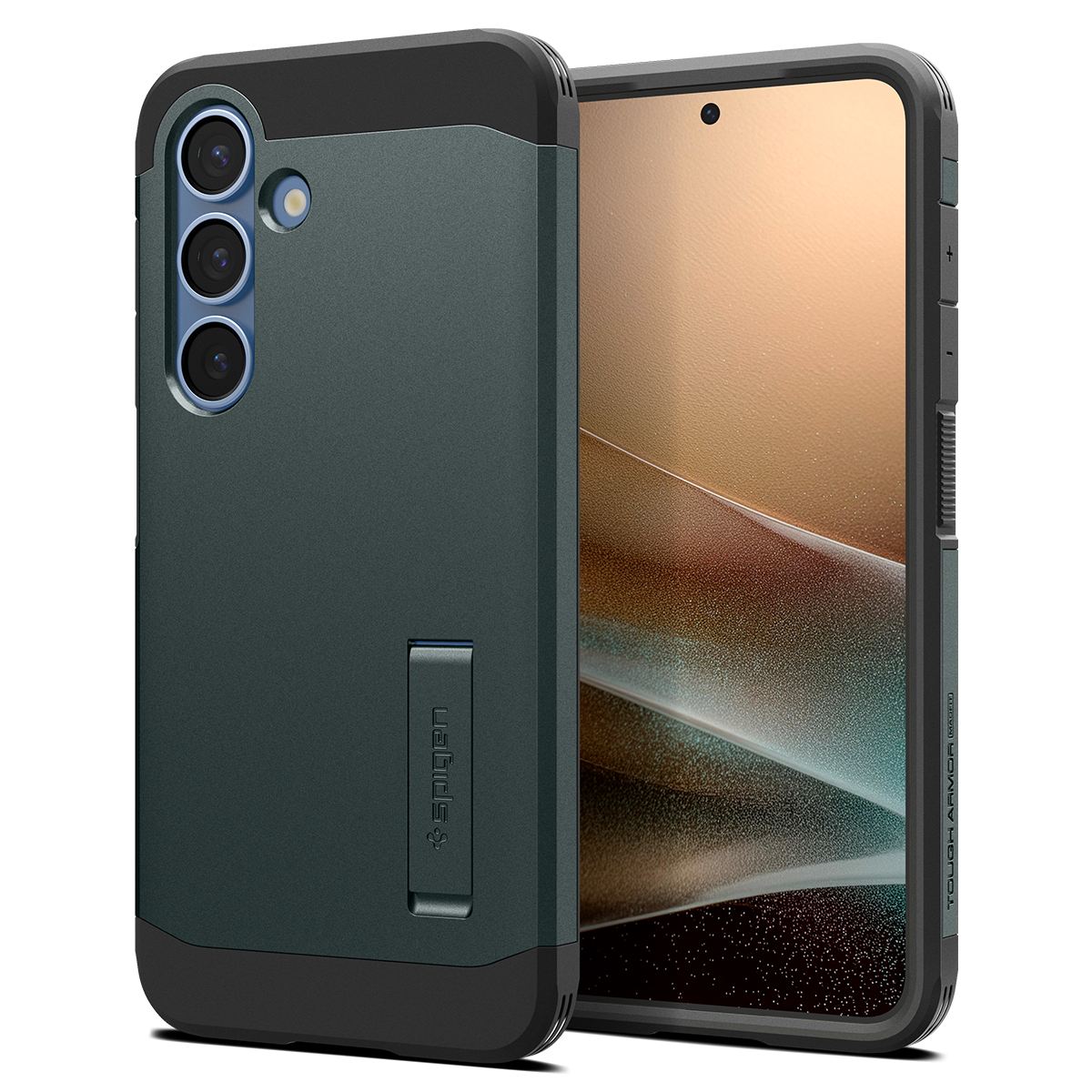 Spigen Tough Armor MagSafe, abyss green - Samsung Galaxy S25+