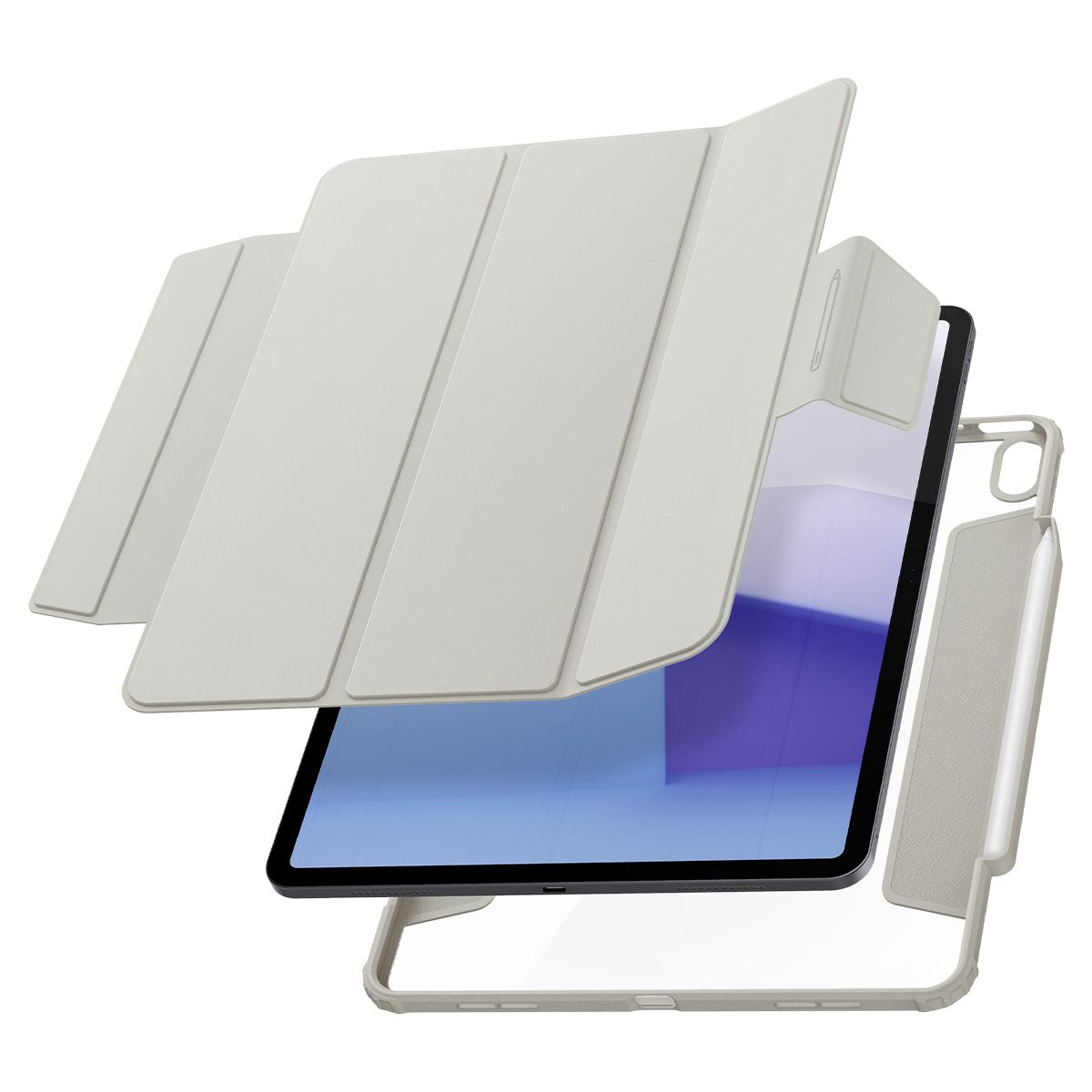 Spigen Air Skin Pro, gray - iPad Air 13" 2024/2025 (6)