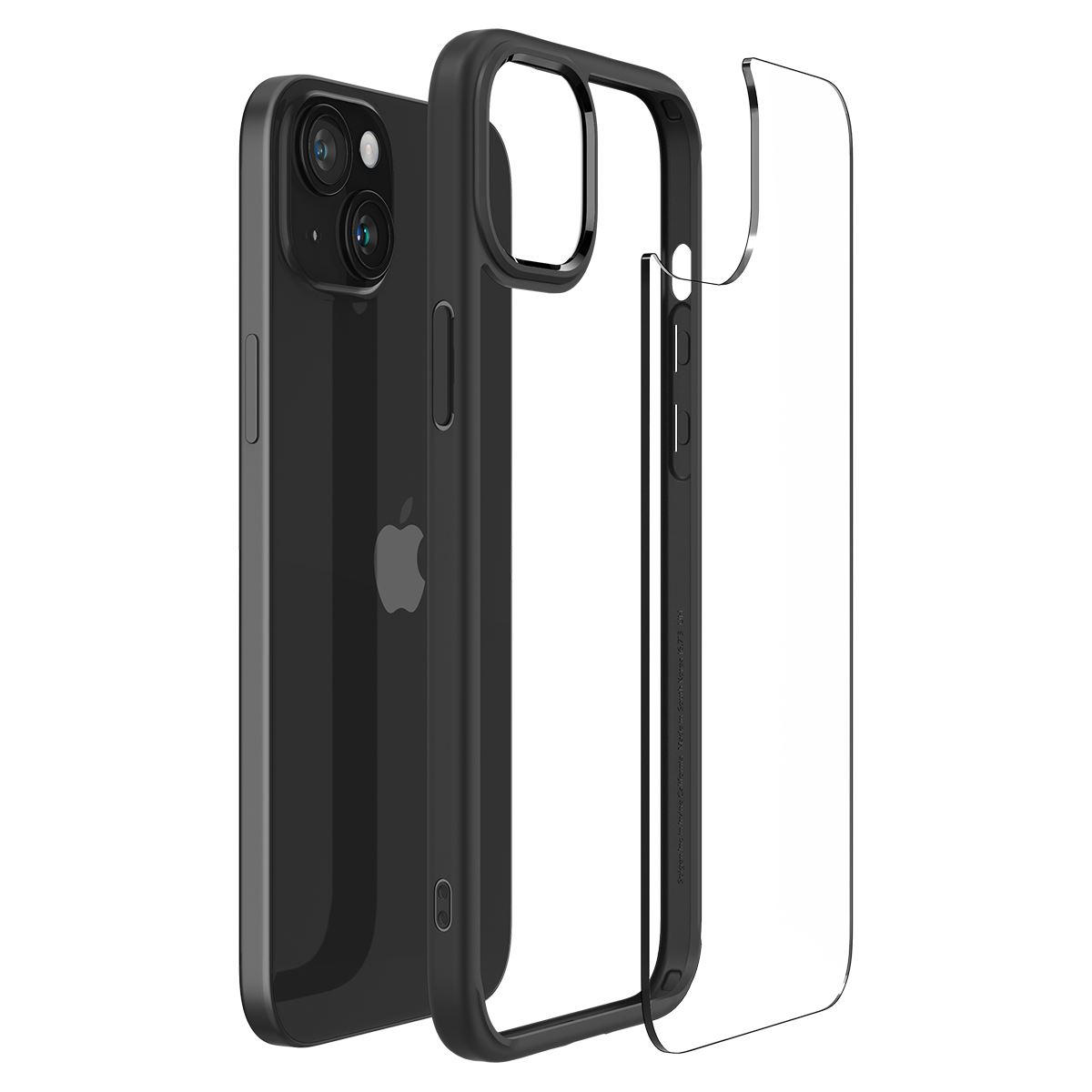Spigen Crystal Hybrid, matte black - iPhone 15 Plus (8)