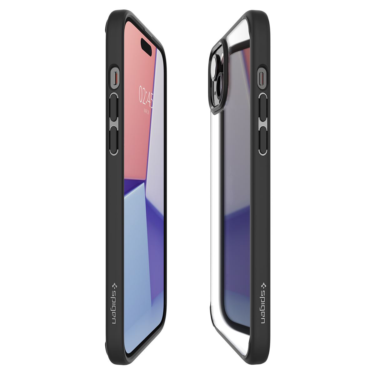 Spigen Crystal Hybrid, matte black - iPhone 15 Plus (9)