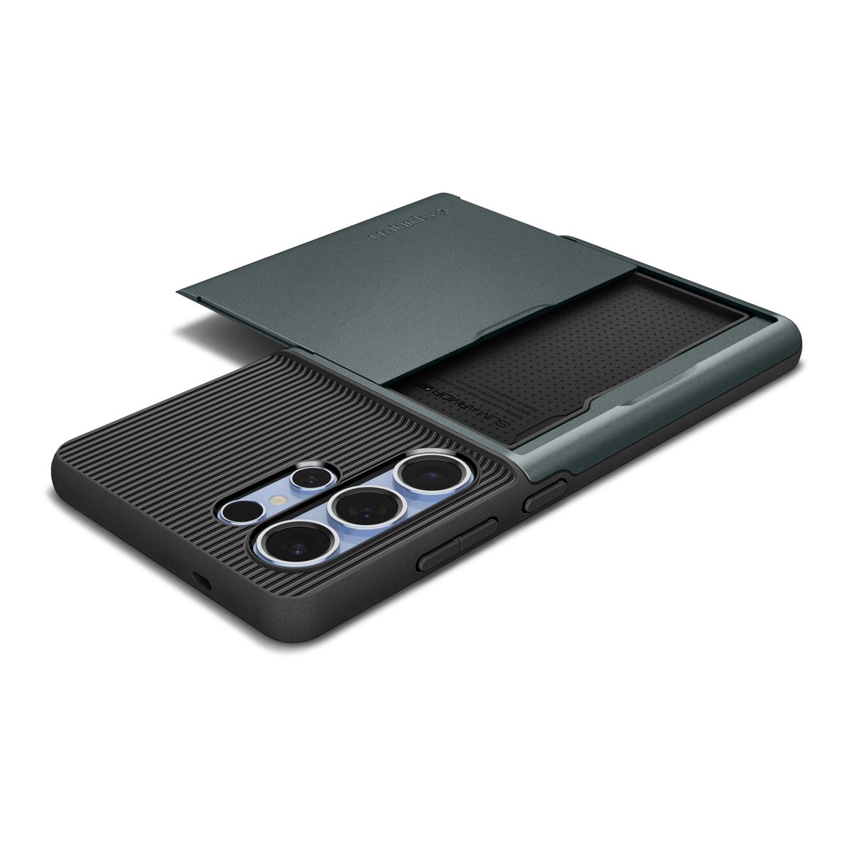 Spigen Slim Armor CS, abyss green - Samsung Galaxy S25 Ultra (8)