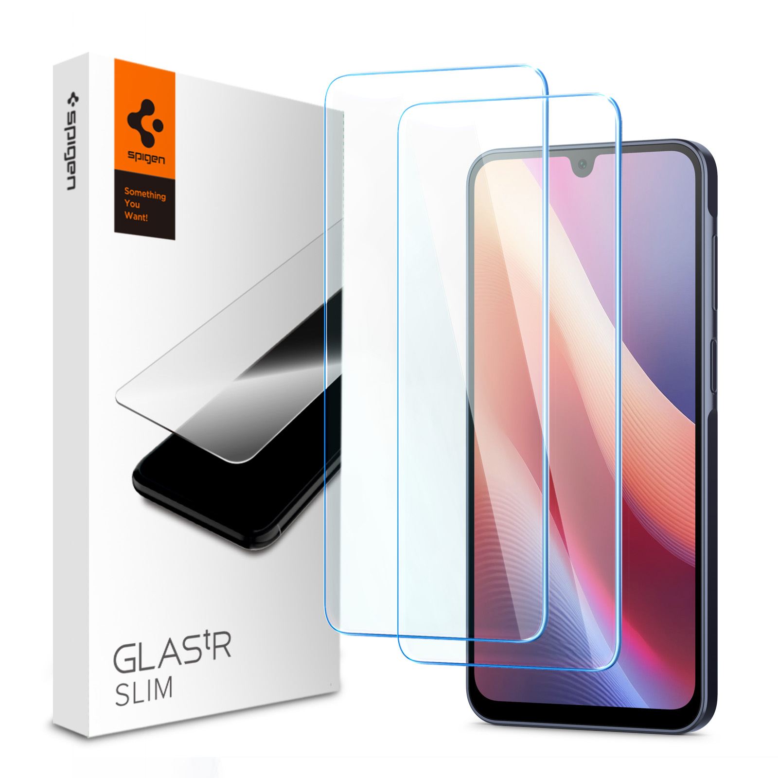 Spigen Glass tR Slim 2 Pack - Samsung Galaxy A26 5G/A16/A16 5G