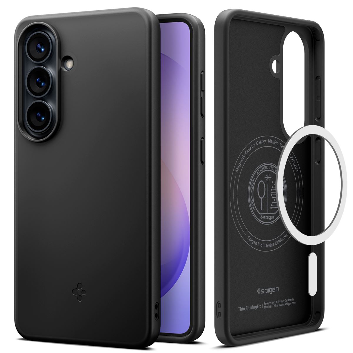 Spigen Thin Fit MagSafe, black - Samsung Galaxy S26 (2)