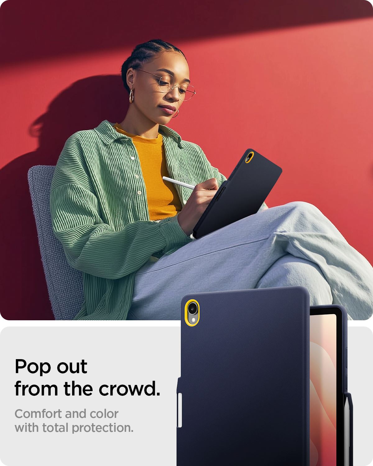 Spigen Nano Pop, blueberry navy - Samsung Galaxy Tab S11 (2025) (10)