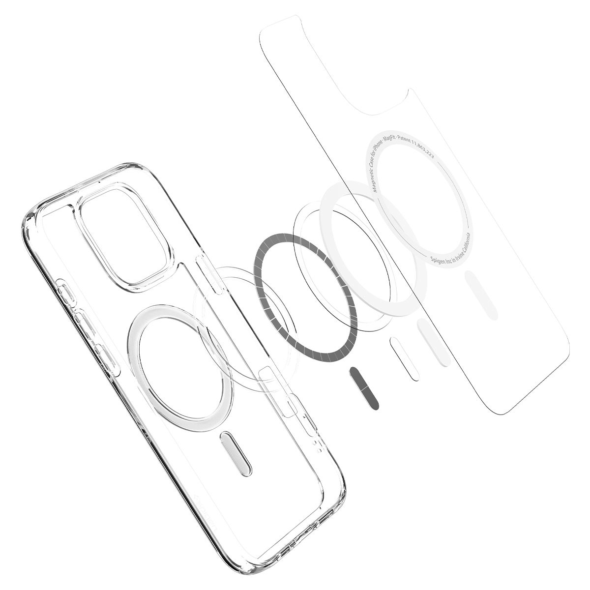 Spigen Ultra Hybrid MagSafe, white - iPhone 16 Pro Max (7)