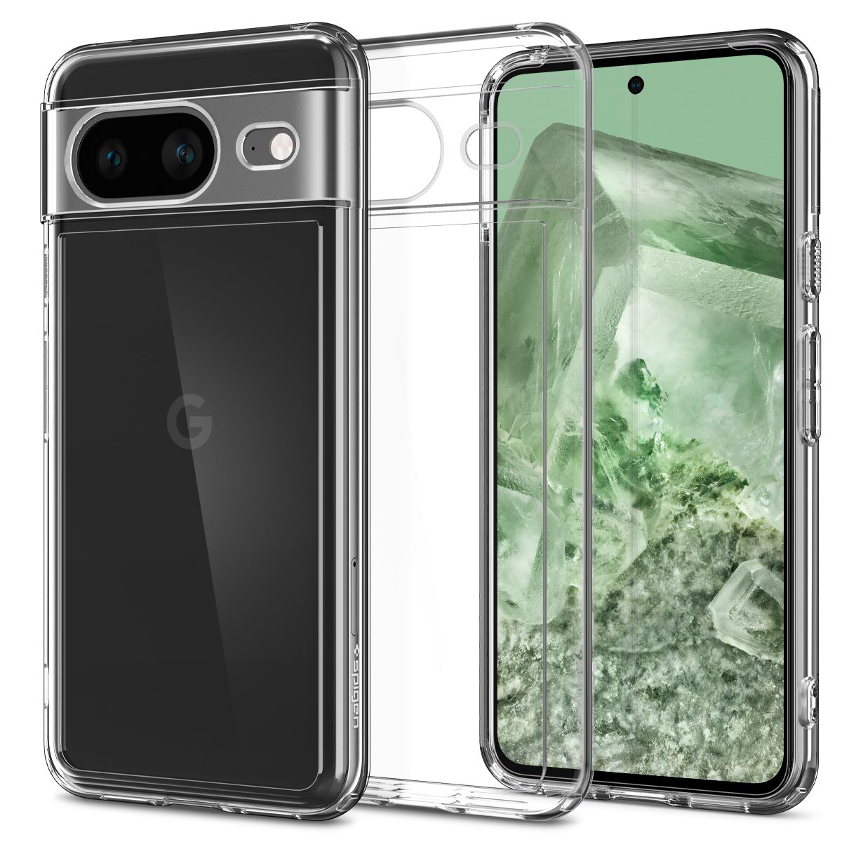 Spigen Ultra Hybrid, crystal clear - Google Pixel 8 (1)
