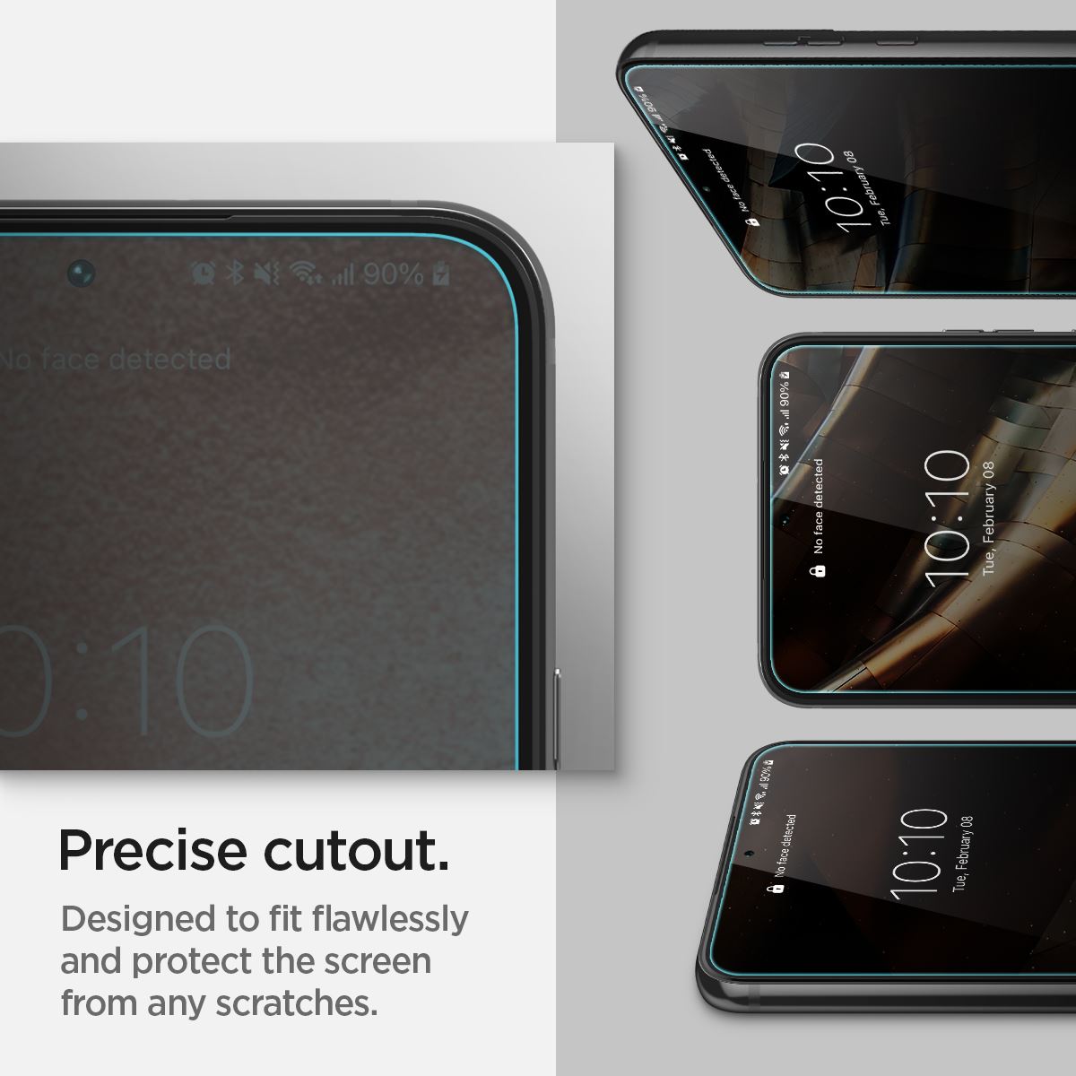 Spigen Glass tR EZ Fit 2 Pack - Samsung Galaxy S22 (12)
