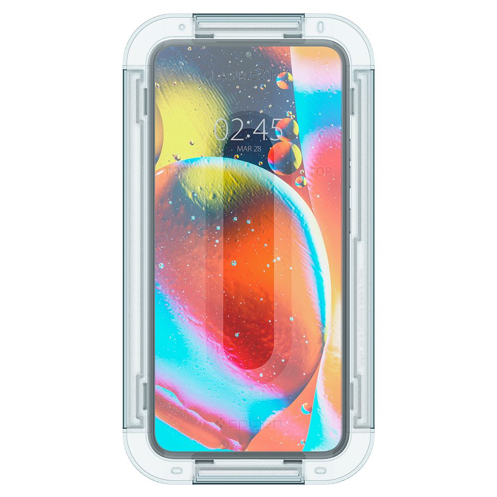 Spigen Glass tR EZ Fit 2 Pack - Samsung Galaxy S22 (5)