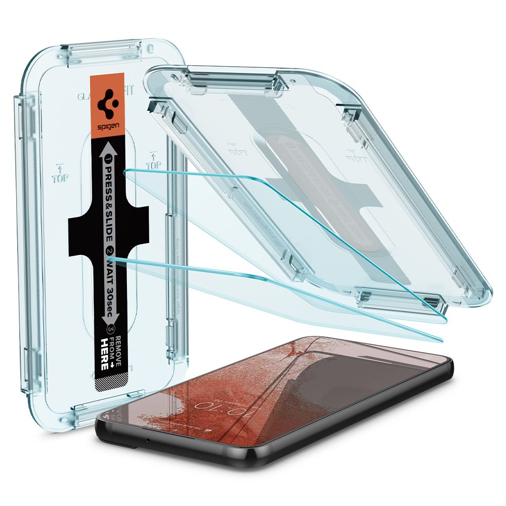 Spigen Glass tR EZ Fit 2 Pack - Samsung Galaxy S22