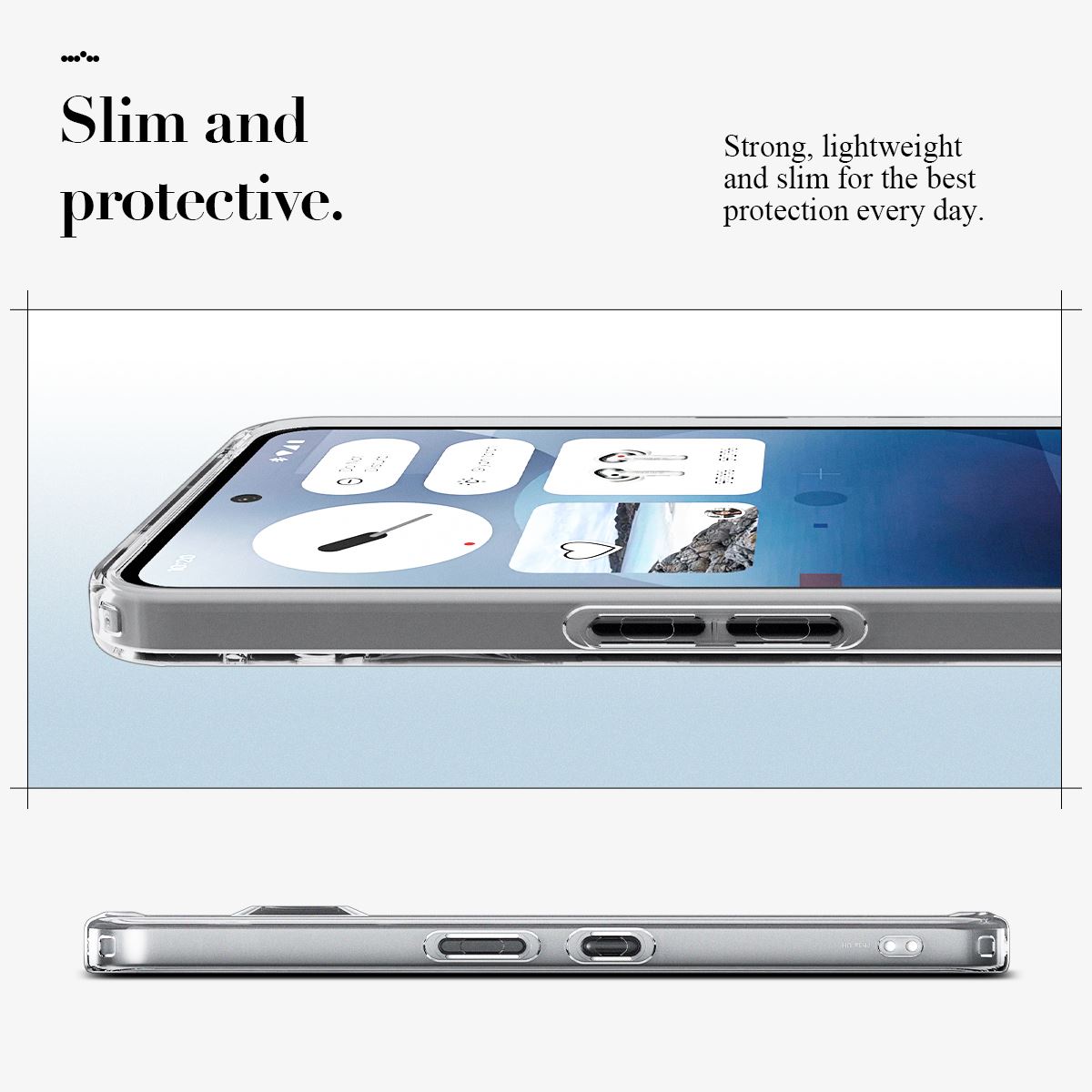 Spigen Ultra Hybrid, space crystal - Nothing Phone (3a) (12)