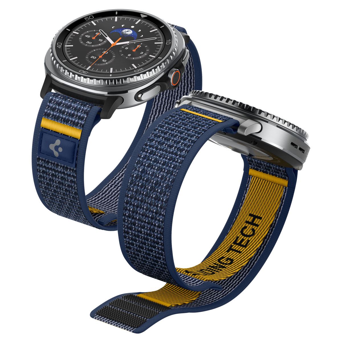 Spigen Athlex Air Active Band, navy - Samsung Galaxy Watch 8 46mm/44mm/40mm (1)