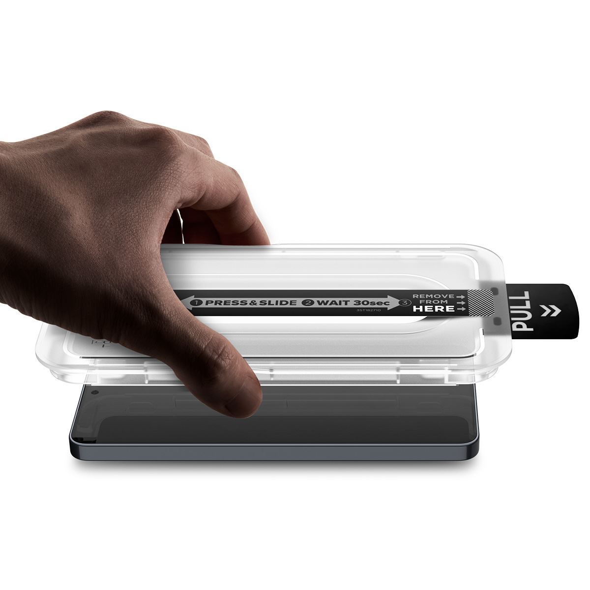 Spigen Glass tR EZ Fit Pro (Anti Reflection) 2 Pack, transparency - Samsung Galaxy S26 (10)