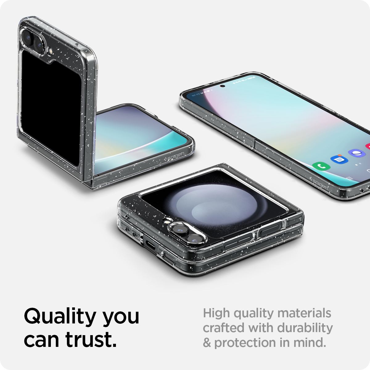 Spigen Air Skin Glitter, crystal quartz - Samsung Galaxy Z Flip5 (11)