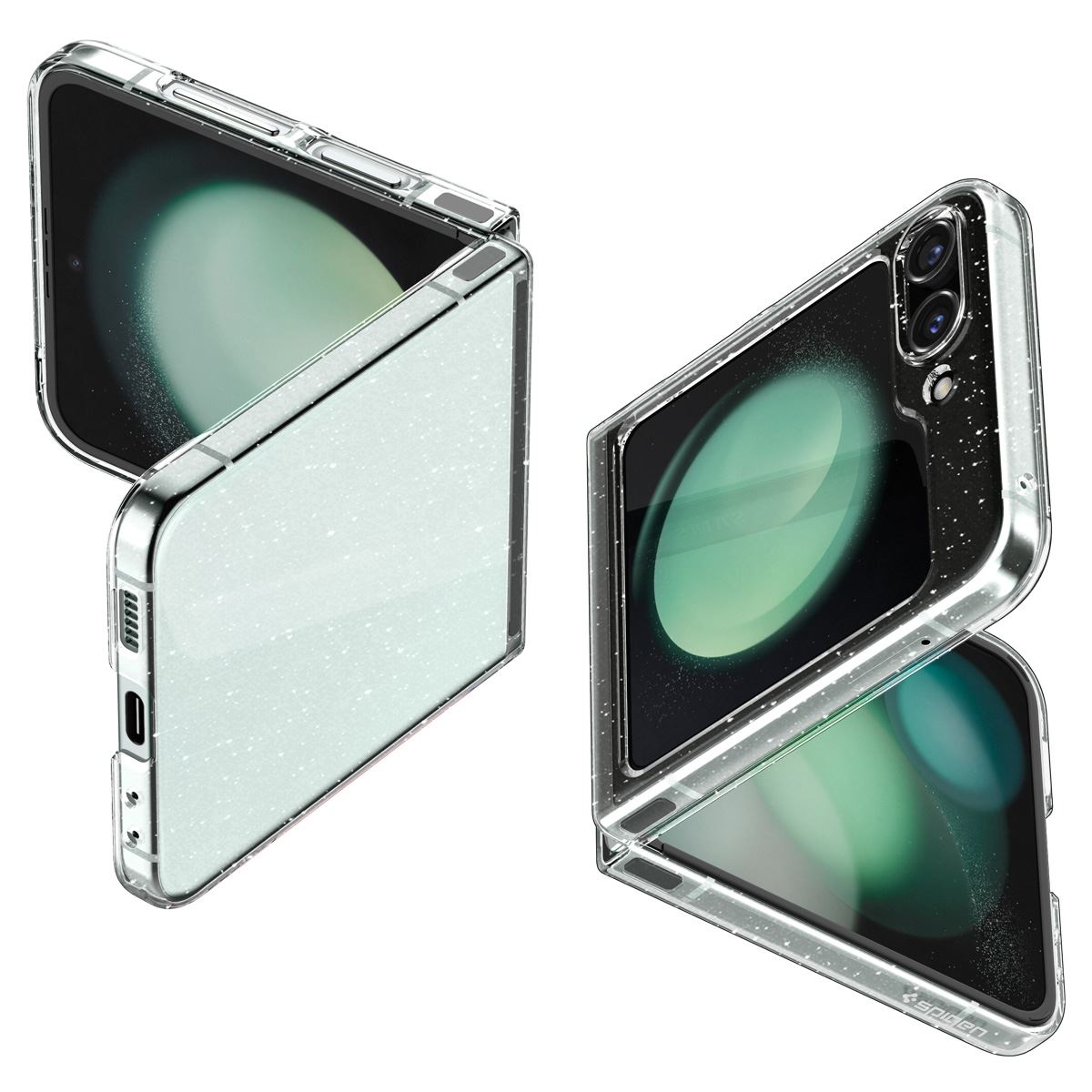 Spigen Air Skin Glitter, crystal quartz - Samsung Galaxy Z Flip5 (2)