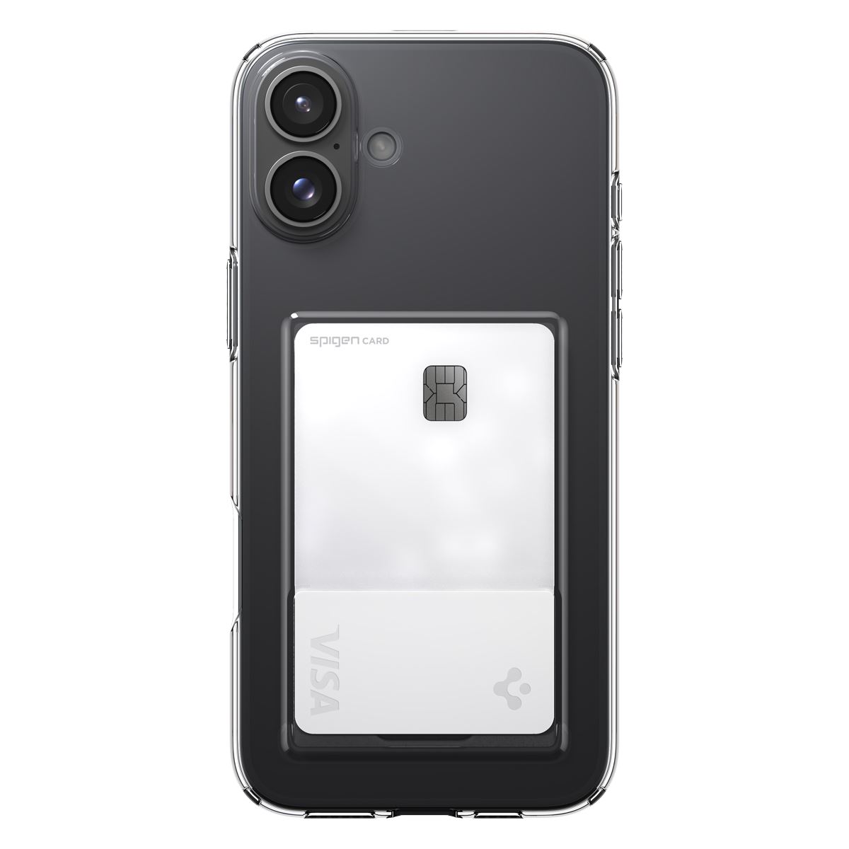 Spigen Crystal Slot, crystal clear - iPhone 16 (2)