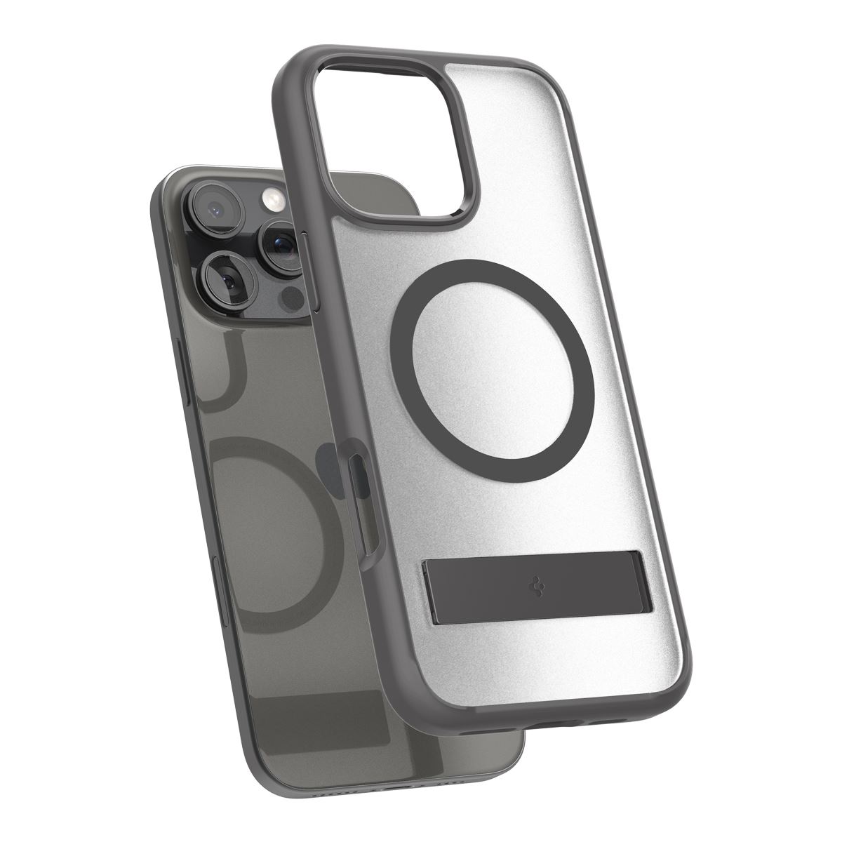 Spigen Ultra Hybrid S MagSafe, frost gray - iPhone 16 Pro Max (2)