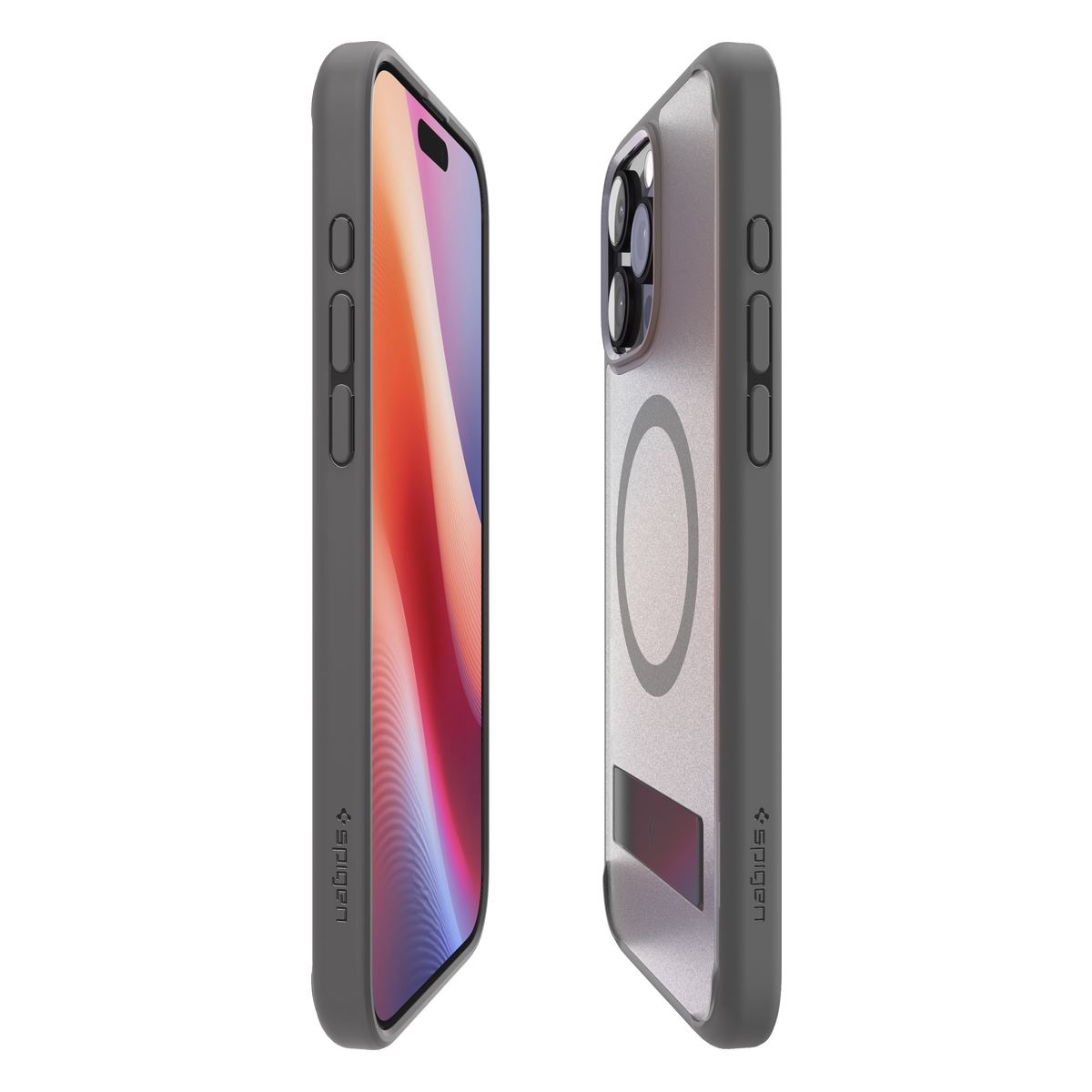 Spigen Ultra Hybrid S MagSafe, frost gray - iPhone 16 Pro Max (3)