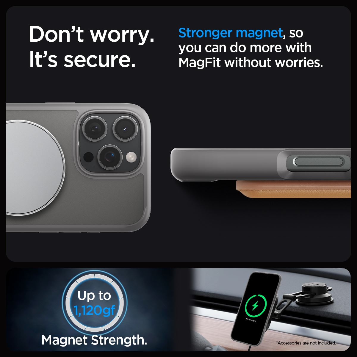 Spigen Ultra Hybrid S MagSafe, frost gray - iPhone 16 Pro Max (8)