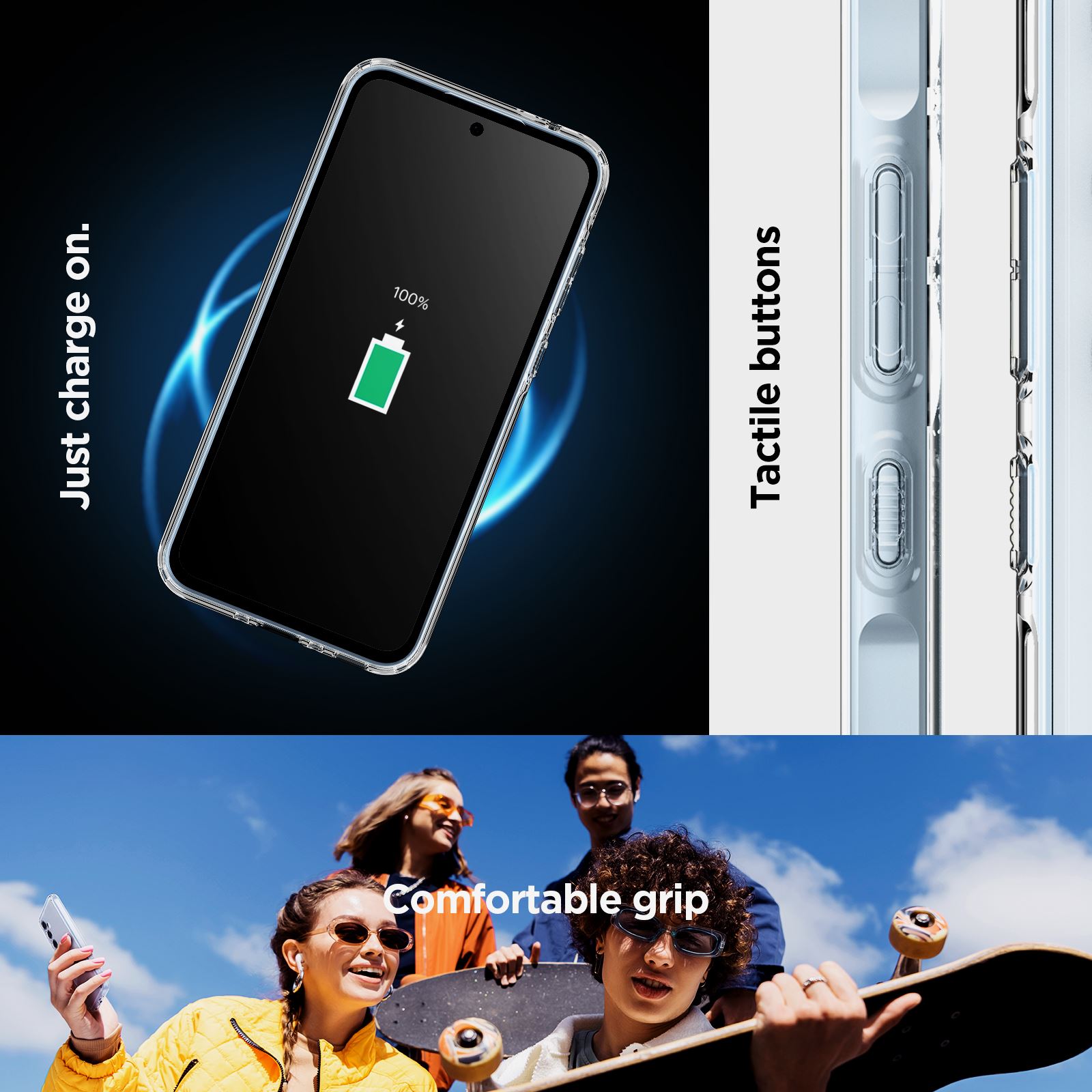 Spigen Ultra Hybrid, crystal clear - Samsung Galaxy A35 (14)