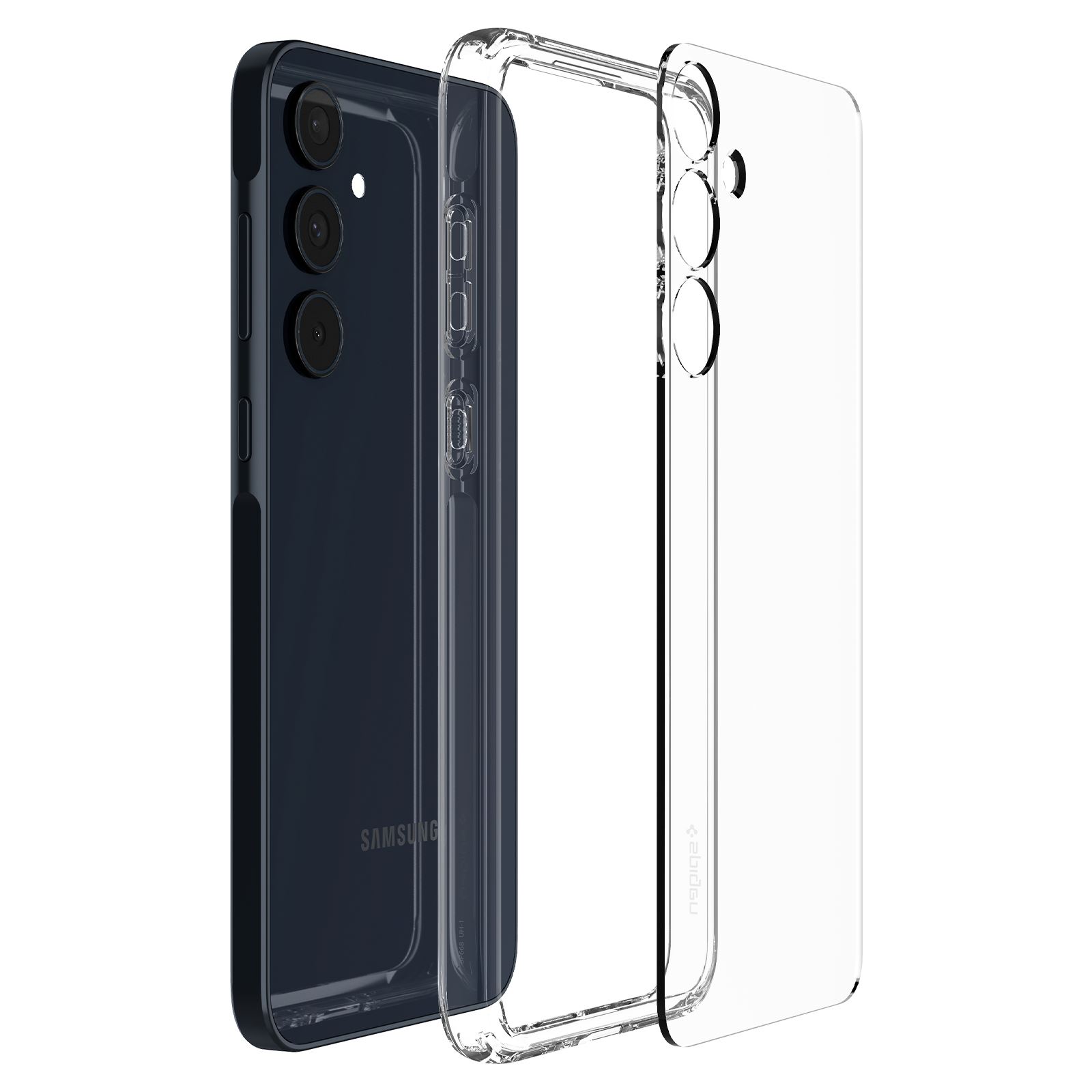 Spigen Ultra Hybrid, crystal clear - Samsung Galaxy A35 (6)