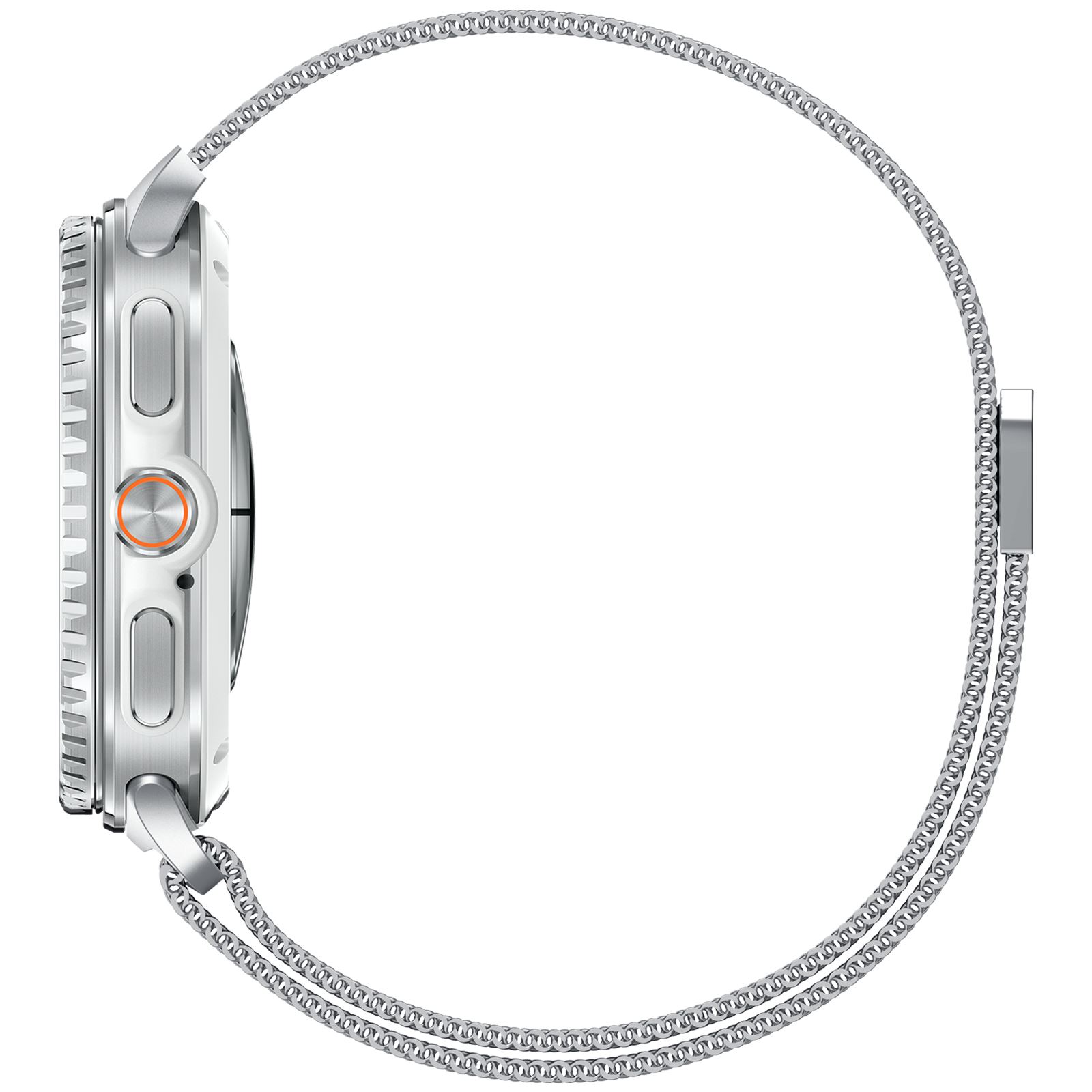 Spigen Metal Fit, silver - Samsung Samsung Galaxy Watch 8 (40/44/46mm) (7)