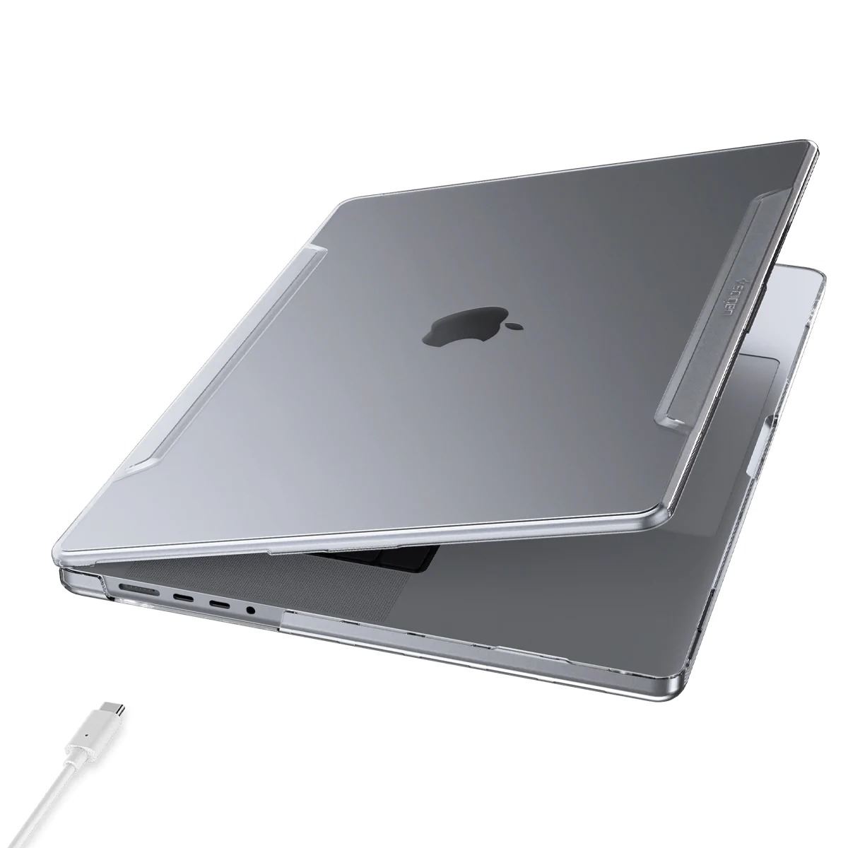 Spigen Thin Fit, clear - MacBook Pro 14" M3 2023 M4 2024/M2 2023/M1 2021 (4)