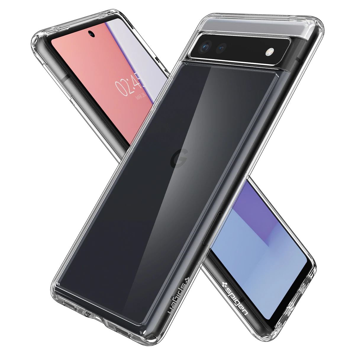 Spigen Ultra Hybrid, clear - Google Pixel 6a (2)
