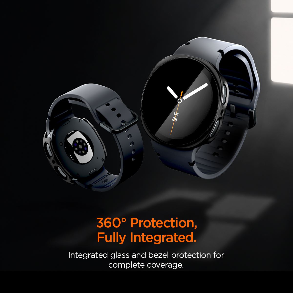 Spigen Thin Fit 360, black - Samsung Galaxy Watch 9/8 40mm (14)