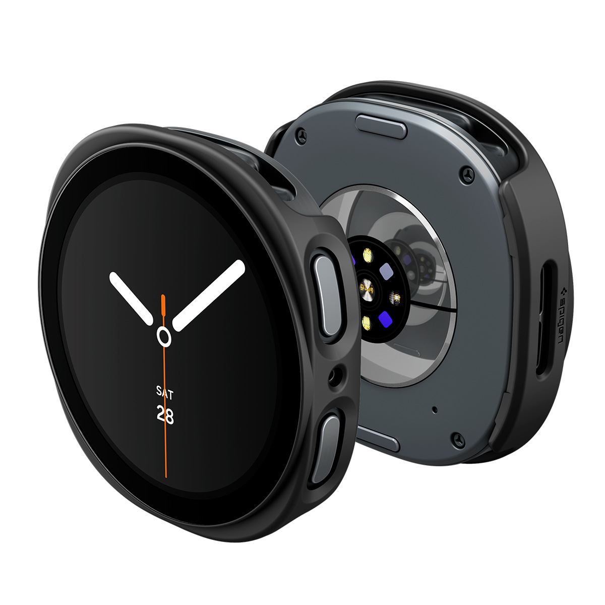 Spigen Thin Fit 360, black - Samsung Galaxy Watch 9/8 40mm