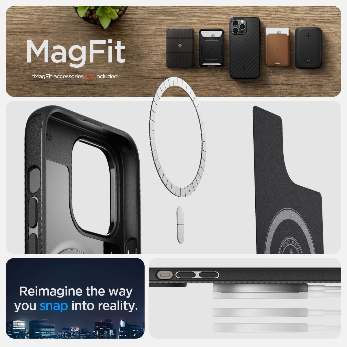 Spigen Mag Armor MagSafe, matte black - iPhone 14 Pro Max (15)