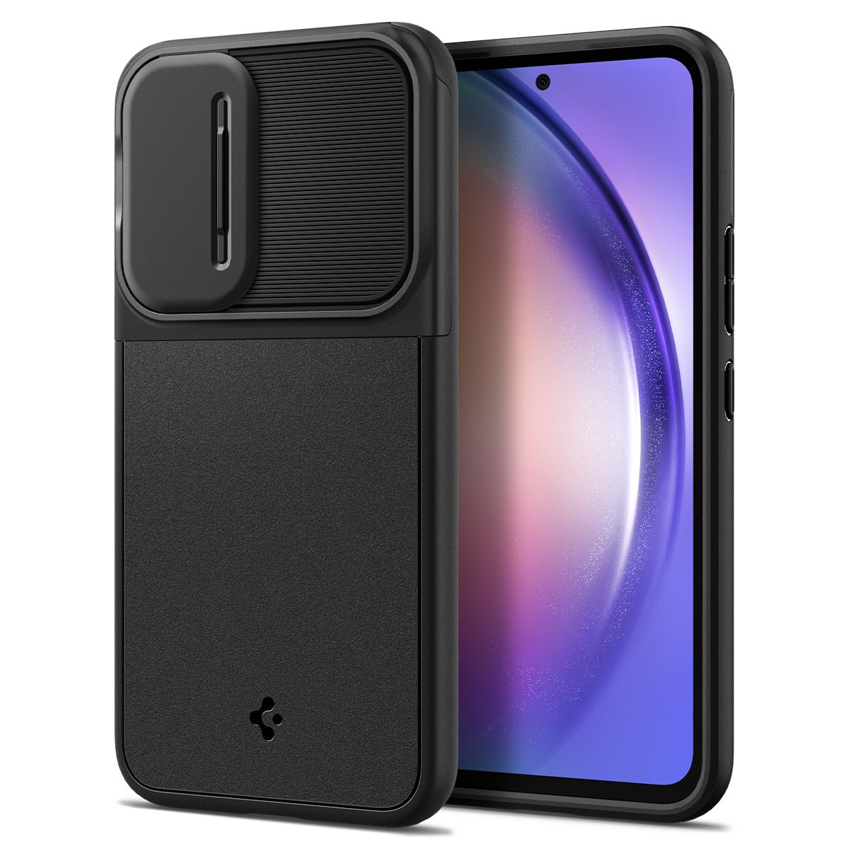Spigen Optik Armor, black - Samsung Galaxy A54 5G (1)