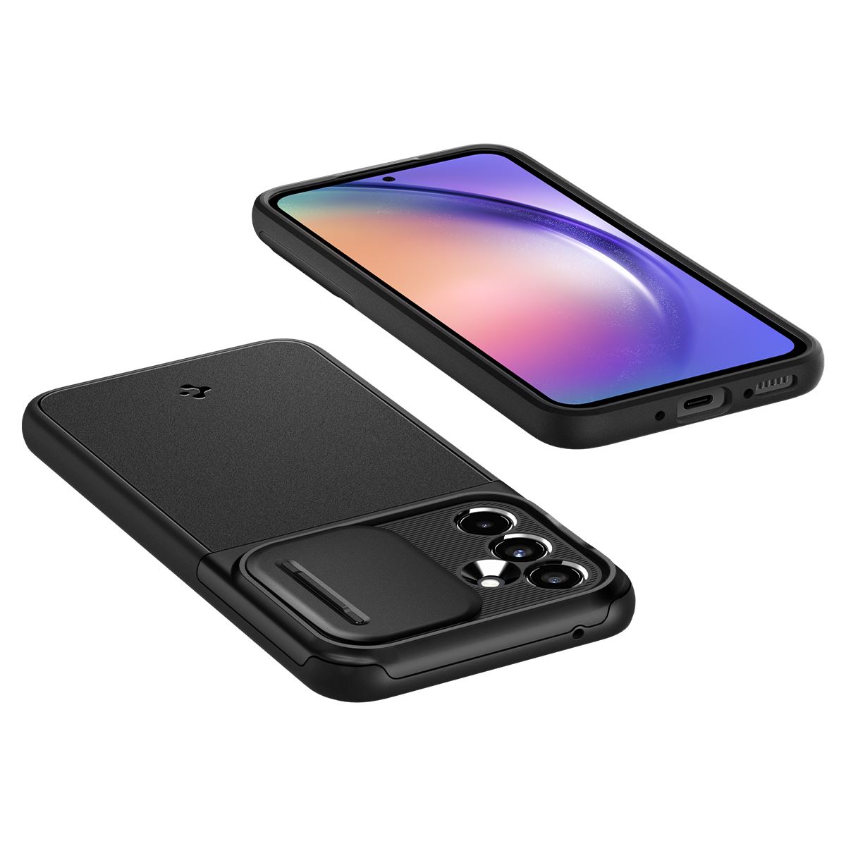 Spigen Optik Armor, black - Samsung Galaxy A54 5G (11)