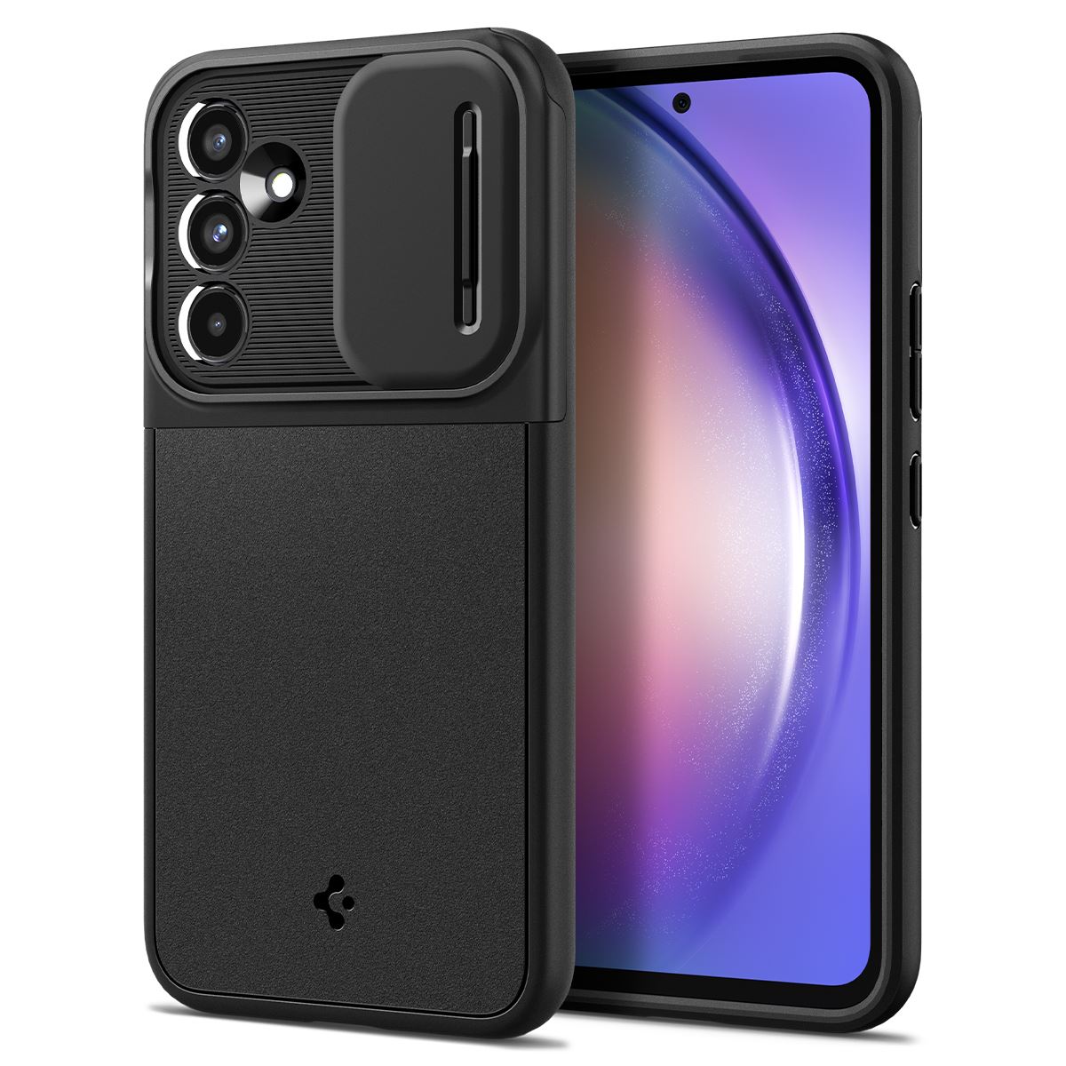 Spigen Optik Armor, black - Samsung Galaxy A54 5G (2)