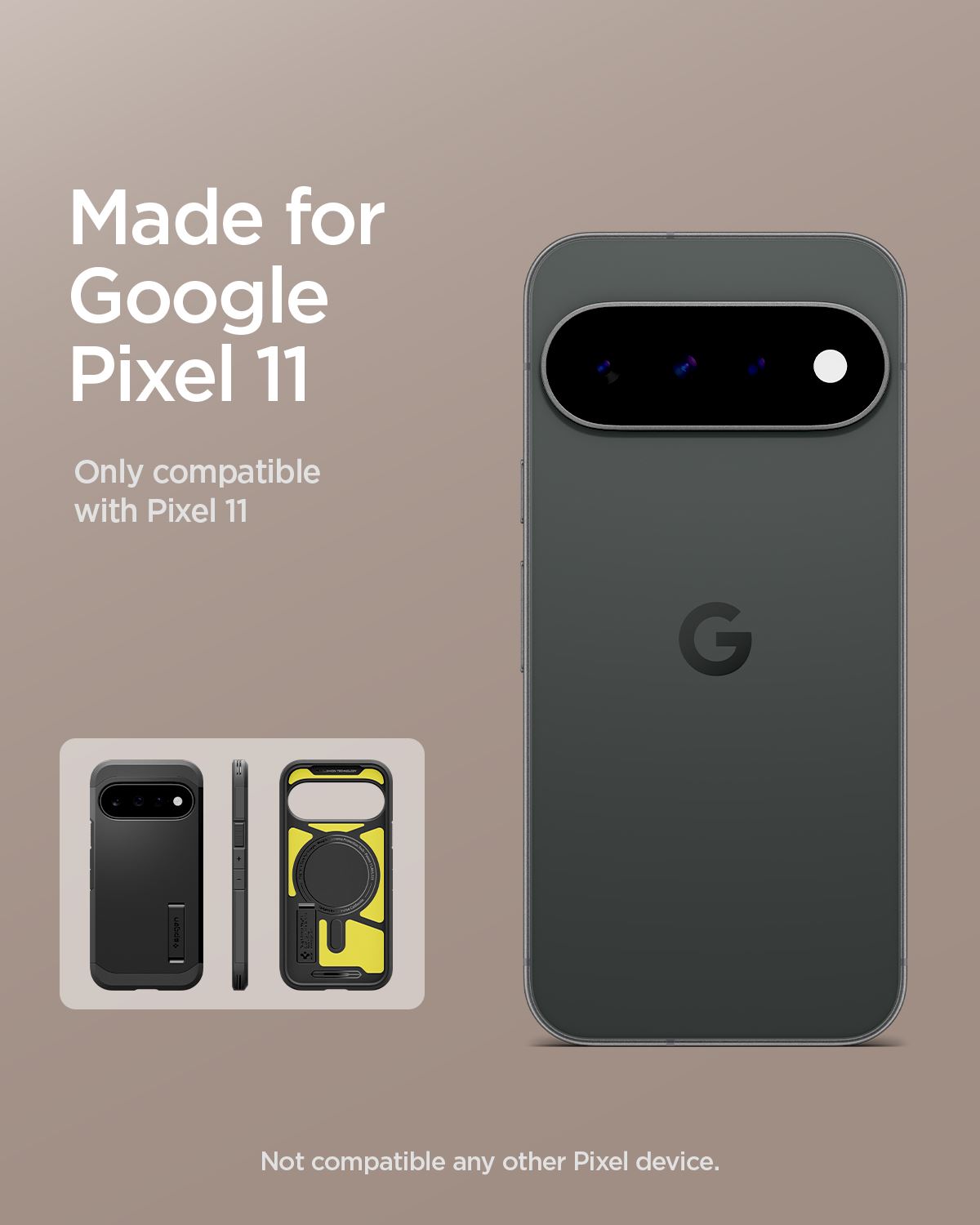 Spigen Tough Armor MagSafe, black - Google Pixel 11 (12)